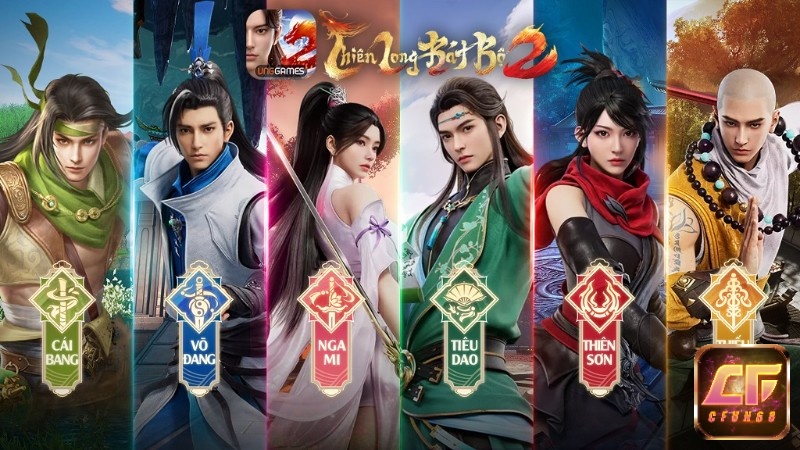 Thiên Long Bát Bộ 2 VNG kế thừa từ tựa game Thiên Long Bát Bộ đình đám một thời