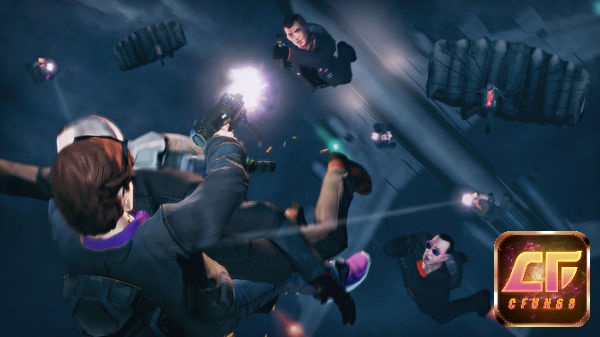 Game Saints Row: The Third có lối chơi hành động thế giới mở với những pha hành động đẹp mắt