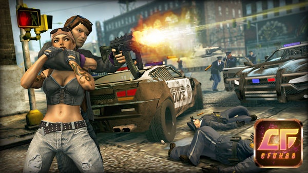 Saints Row: The Third đa dạng các loại vũ khí giúp tăng thêm sự hấp dẫn và hài hước cho game
