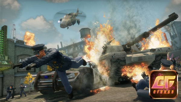 Game Saints Row: The Third có đồ họa đẹp mắt và chân thực được người chơi đánh giá cao