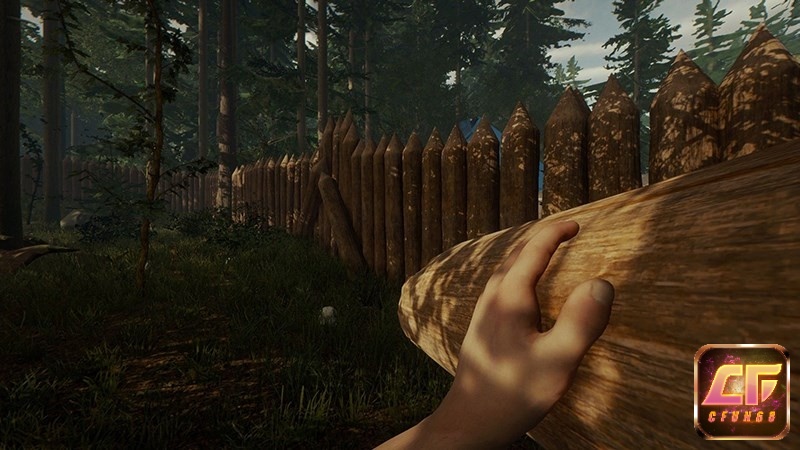 Game The Forest có yêu tố sinh tồn mang tính chiến thuật cao