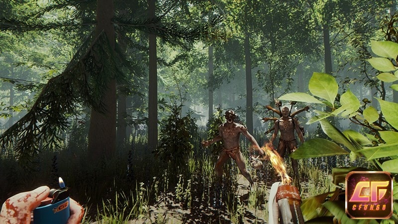 Game The Forest gây ấn tượng mạnh với phong cách đồ họa chân thực và đẹp mắt