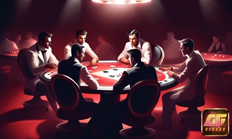 Người chơi ở vị trí giữa tận dụng thông tin từ 1–3 đối thủ trước để thu hẹp phạm vi bài, ra quyết định tự tin và kiểm soát pot hiệu quả