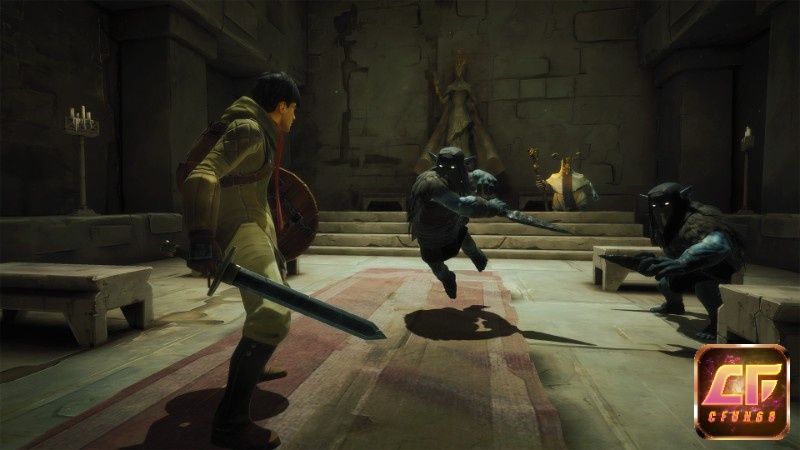 Cốt truyện game xoay quanh hành trình một anh hùng trẻ tuổi chiến đấu bảo vệ vương quốc của mình