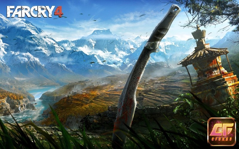 Địa hình Himalaya trong game Far Cry 4 được biến thành công cụ kể chuyện qua tương tác