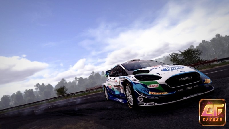 Hệ thống xe đua trong game được mô phỏng chân thực và chi tiết