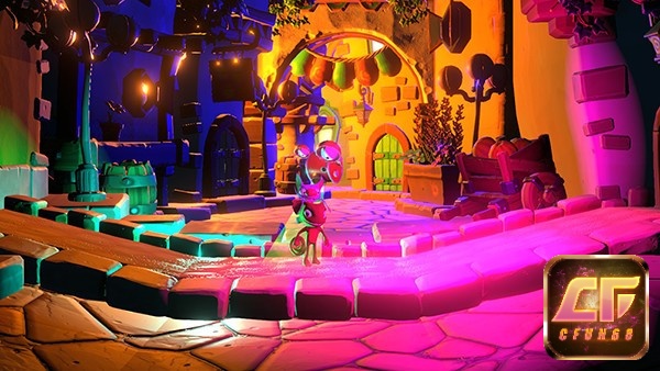 Game được thiết kế theo dạng platform với độ khó các màn chơi tăng dần