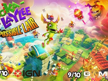 Game Yooka-Laylee and the Impossible Lair đầy màu sắc