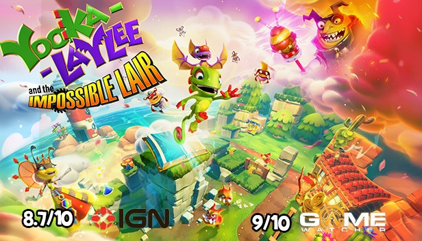 Game Yooka-Laylee and the Impossible Lair đầy màu sắc
