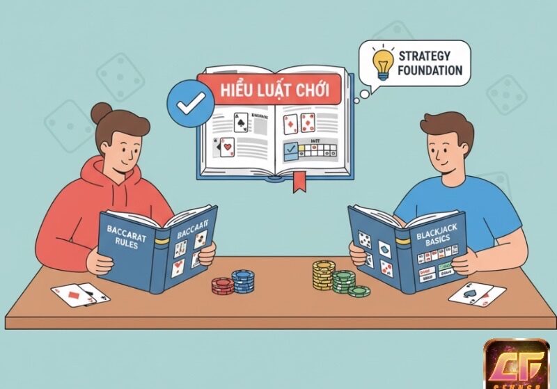 So sánh baccarat vs blackjack: Chiến thuật & mẹo chơi chuẩn