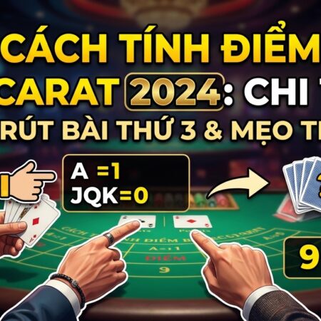Cách tính điểm Baccarat chuẩn: Luật rút bài thứ 3 & mẹo thắng