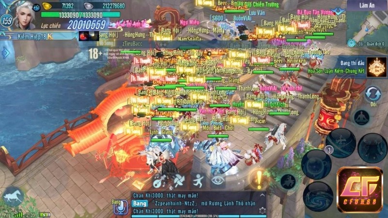 Võ Lâm Truyền Kỳ mobile là một tựa game kiếm hiệp nổi bật tái hiện lại thế giới giang hồ quen thuộc