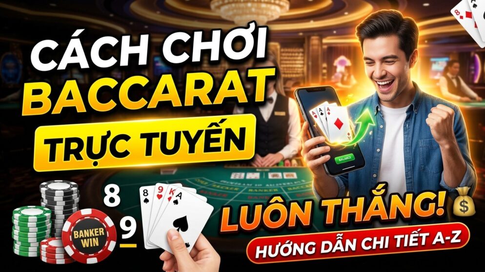 Cách Chơi Baccarat Trực Tuyến Luôn Thắng – Hướng Dẫn A-Z