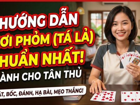 Cách chơi Phỏm Tá Lả chuẩn nhất: Hướng dẫn cho tân thủ