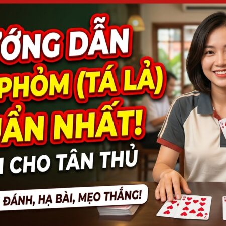 Cách chơi Phỏm Tá Lả chuẩn nhất: Hướng dẫn cho tân thủ