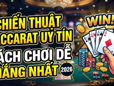 Chiến thuật Baccarat uy tín: Cách chơi dễ thắng nhất 2026