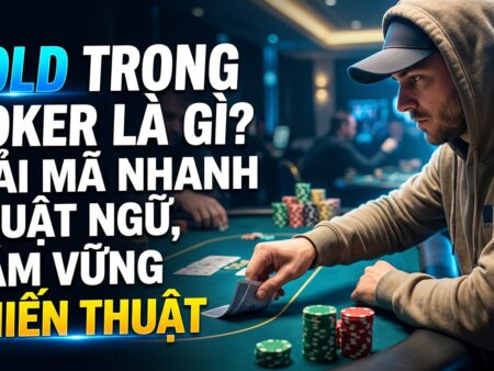 Fold trong Poker là gì? Giải mã nhanh thuật ngữ chi tiết
