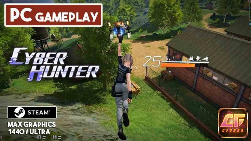 Cyber Hunter từng nổi bật nhờ leo tường và di chuyển linh hoạt