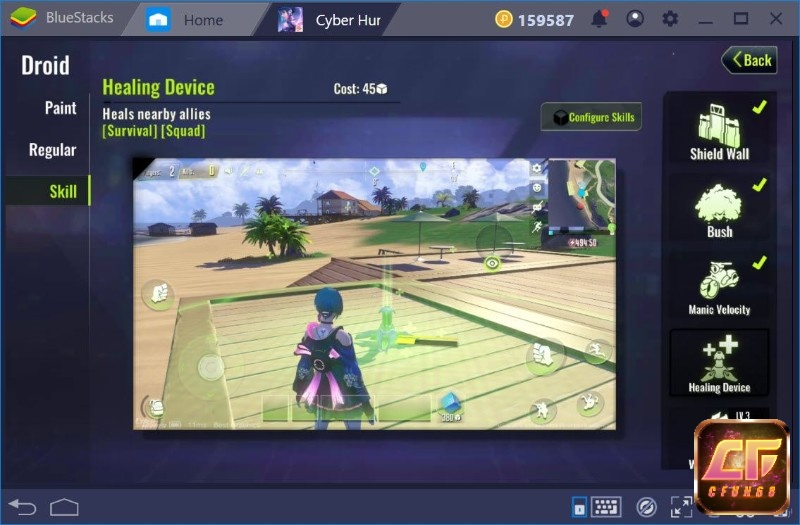 Hệ thống kỹ năng giúp Cyber Hunter tạo nhiều phương án chiến đấu