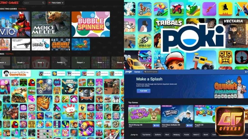 Web game giúp người chơi game online tiếp cận nhiều thể loại mà không cần cài từng trò chơi