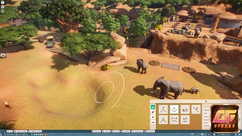 Planet Zoo mở rộng thế giới động vật bằng nhiều hệ sinh thái và gói nội dung riêng